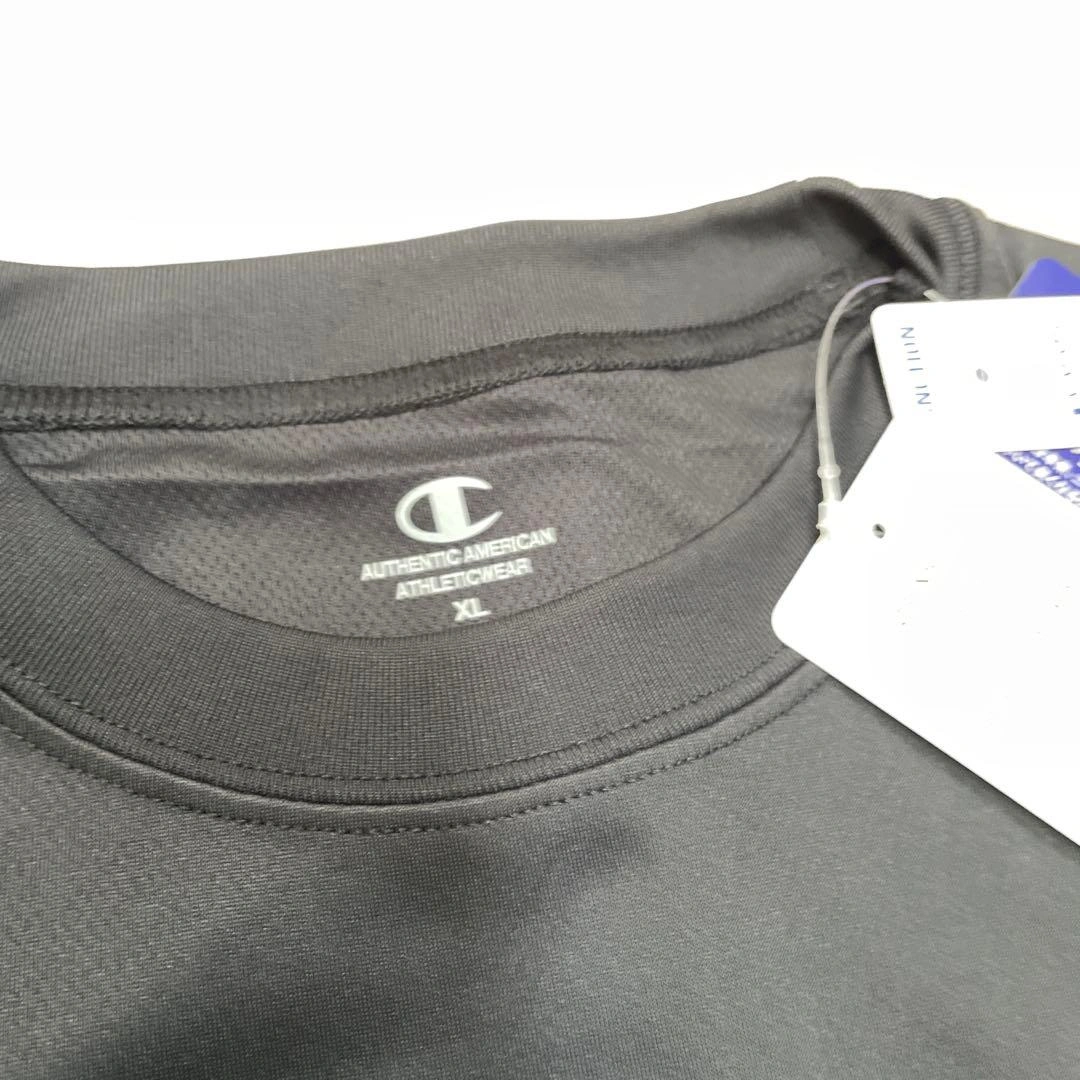 チャンピオン Tシャツ 半袖 丸首 速乾 防菌防臭 メンズXLの写真2枚目