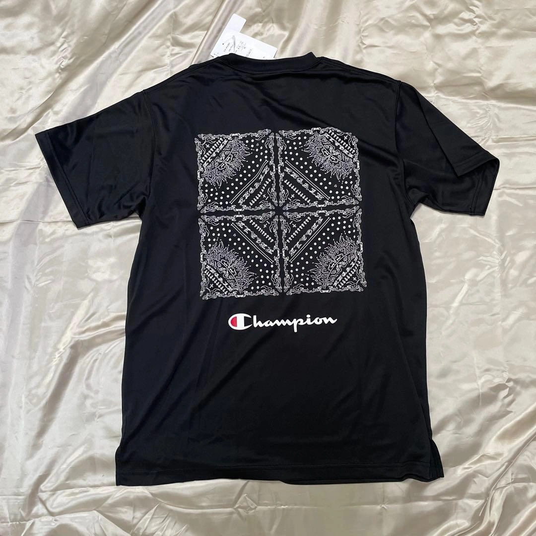チャンピオン Tシャツ 半袖 丸首 速乾 防菌防臭 メンズXLの写真8枚目