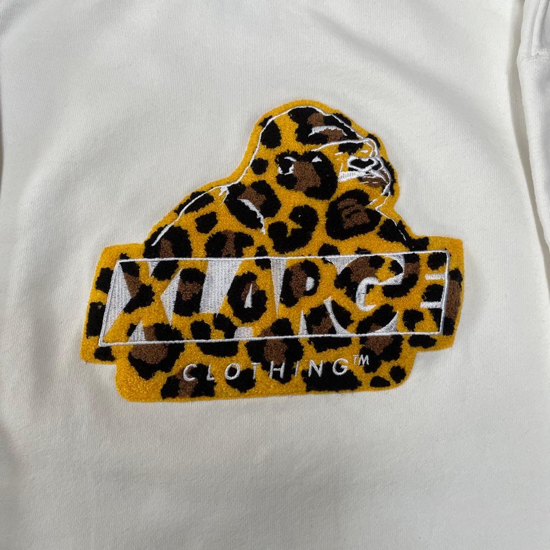 XLARGE エクストララージ　ホワイトスウェット メンズLの写真3枚目