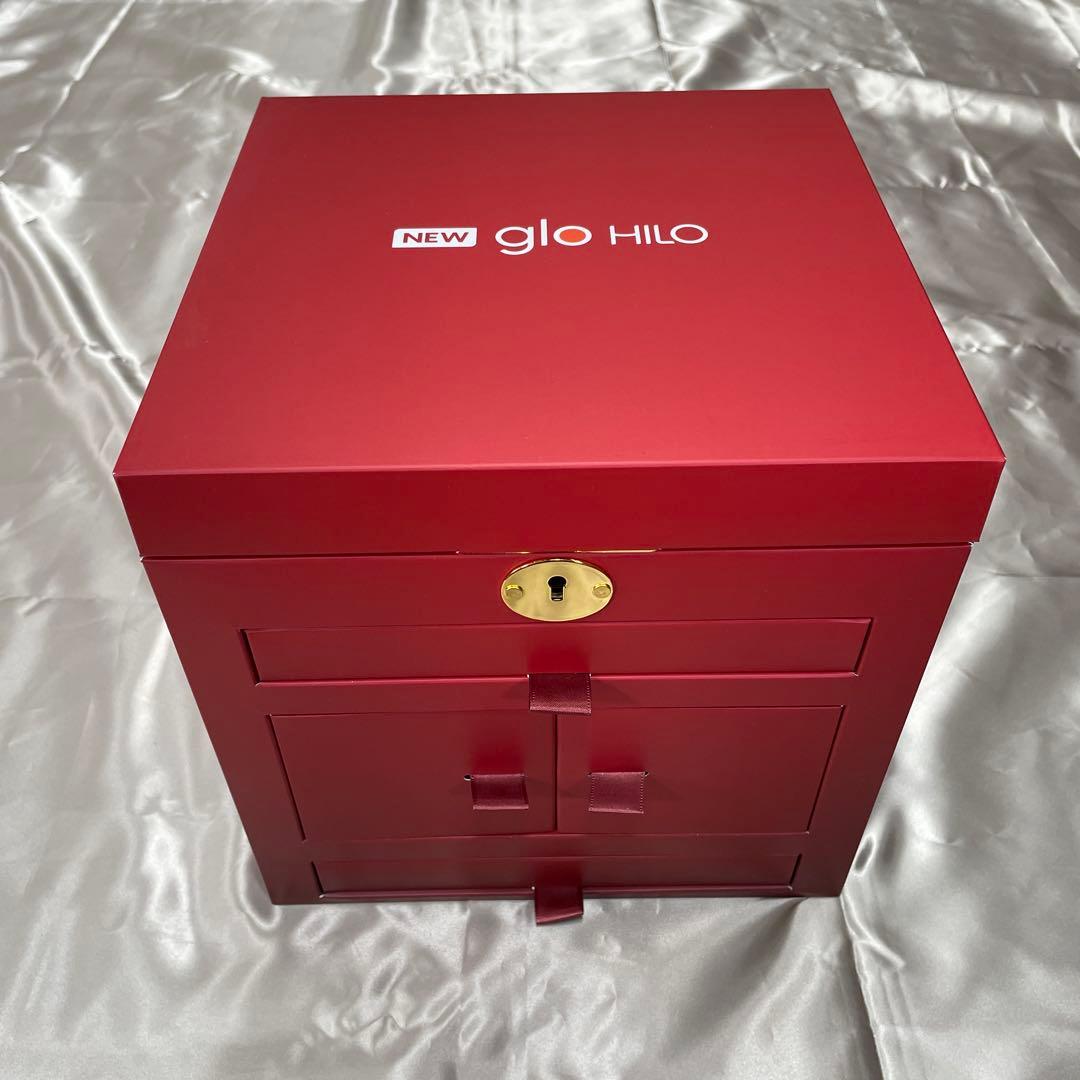 glo HILO 電子タバコ 本体 宝石箱セット 鍵・クロス付き 新品