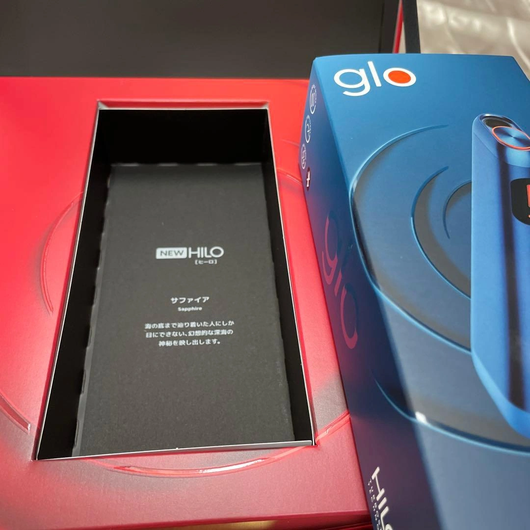 glo HILO 電子タバコ 本体 宝石箱セット 鍵・クロス付き 新品の写真8枚目
