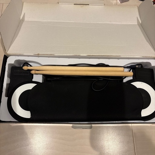 電子ドラム フットペダル 持ち運び ロールアップドラム スティック Drumsの写真2枚目