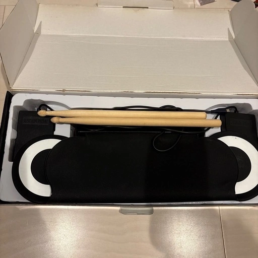 電子ドラム フットペダル 持ち運び ロールアップドラム スティック Drumsの写真2枚目