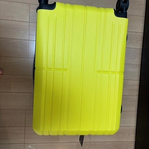 キャリーバッグ キャリーケース 黄色 未使用新品の写真2枚目