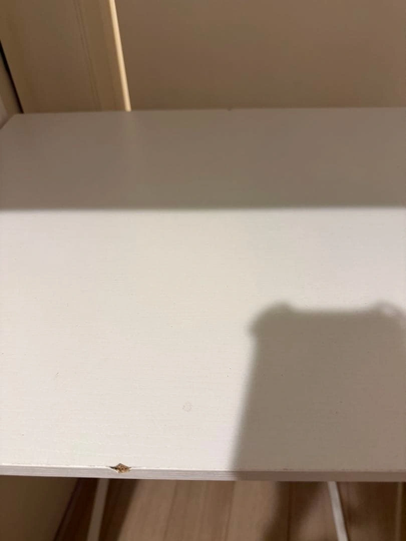 ニトリ ゴミ箱上収納 幅60cm ホワイト レンジ台の写真3枚目