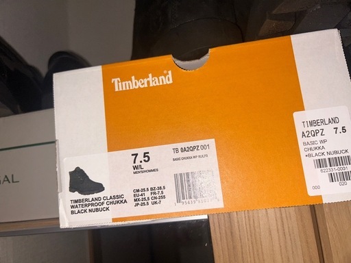 【美品】ティンバーランド クラシック ウォータープルーフ チャッカ 25.5cmの写真2枚目