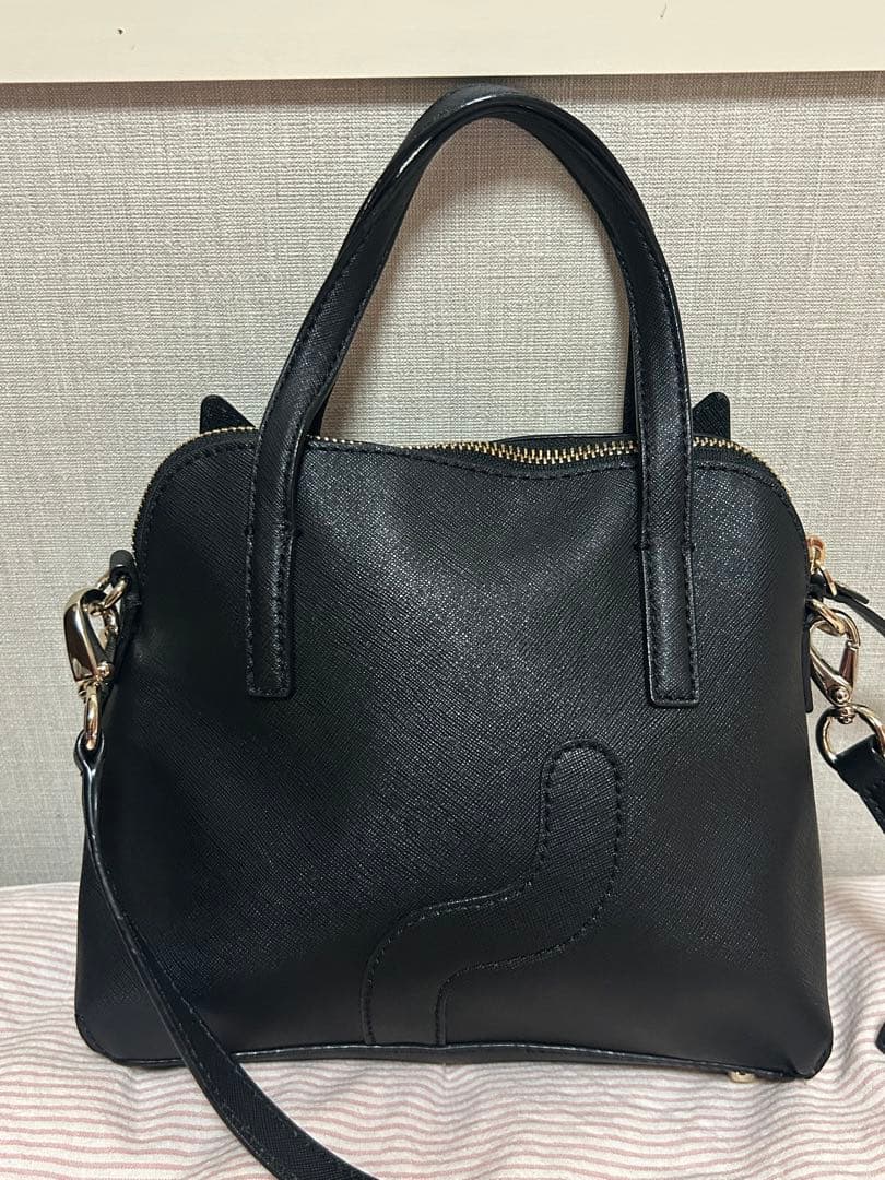 超初期・未使用kate spade cat meow 2WAYバッグ 猫モチーフの写真2枚目