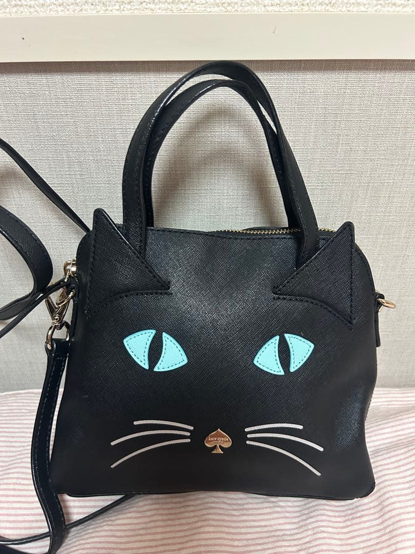 超初期・未使用kate spade cat meow 2WAYバッグ 猫モチーフの写真3枚目
