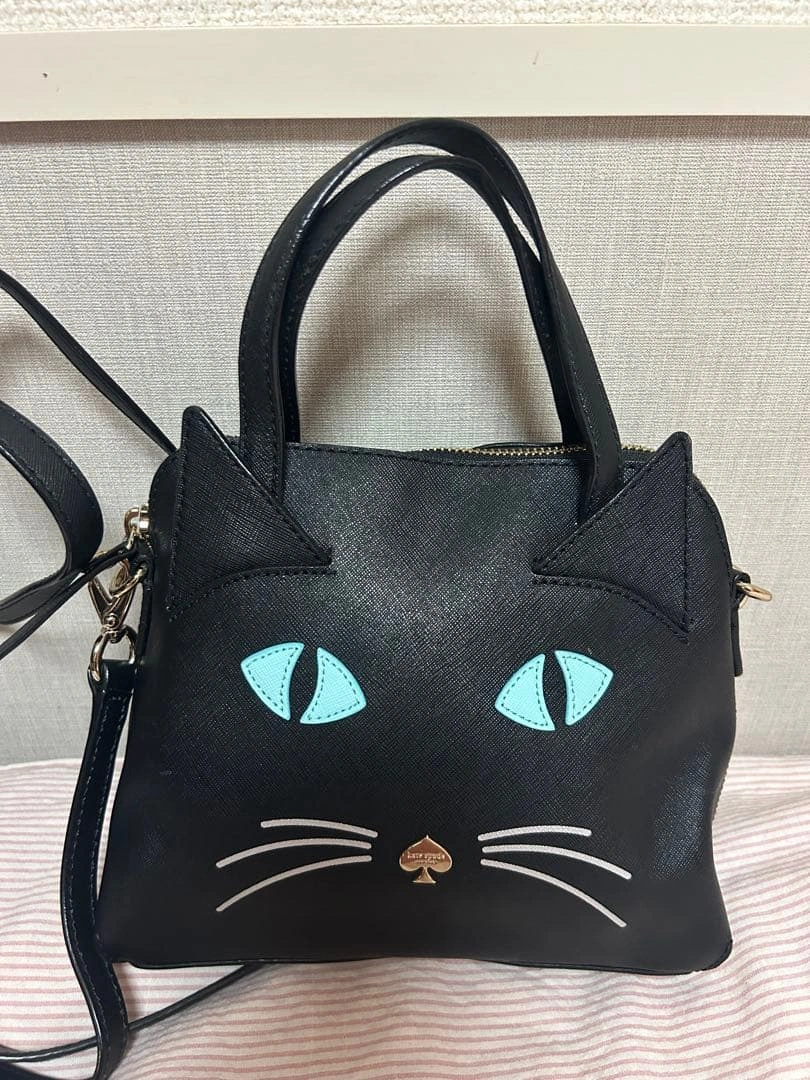 超初期・未使用kate spade cat meow 2WAYバッグ 猫モチーフの写真3枚目