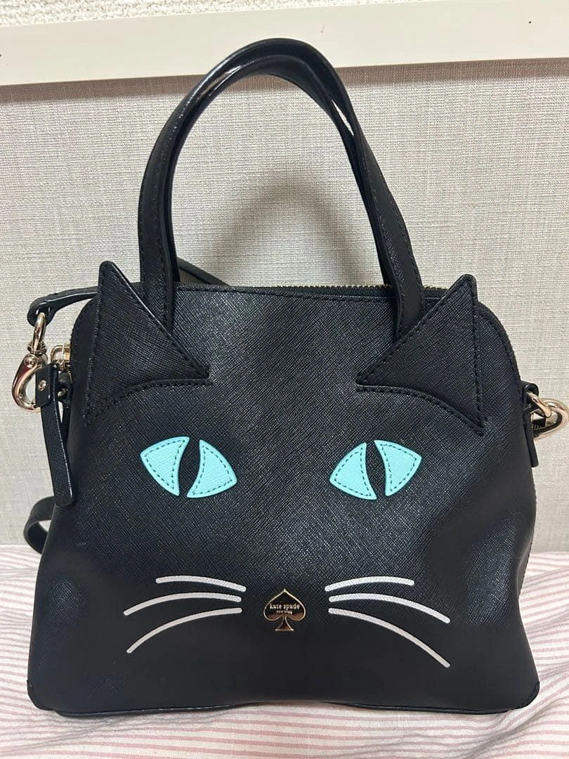 超初期・未使用kate spade cat meow 2WAYバッグ 猫モチーフの写真4枚目
