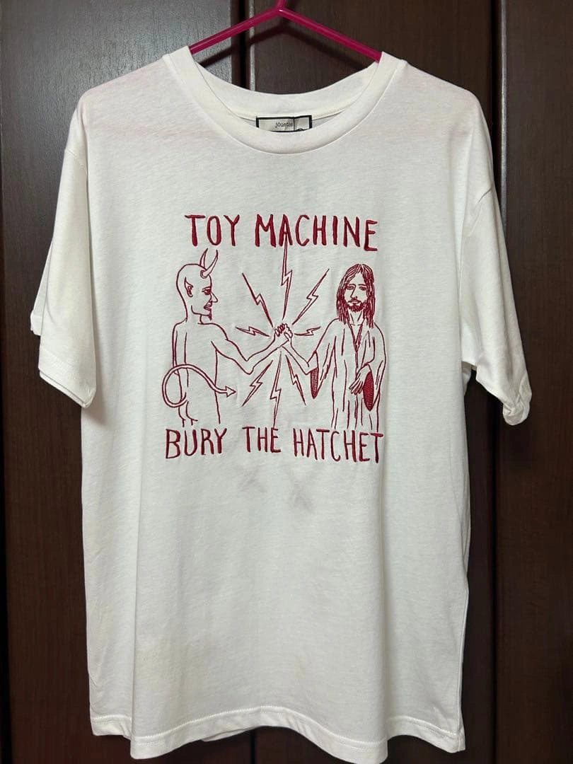 新品タグ付き jouetie × TOY MACHINE コラボ Tシャツ