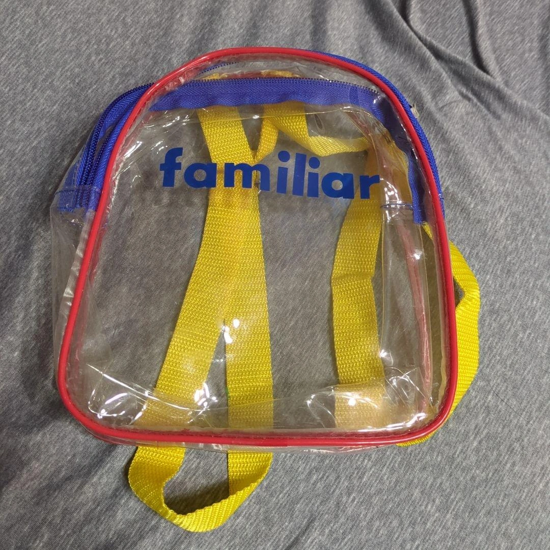 ファミリア クリアリュック