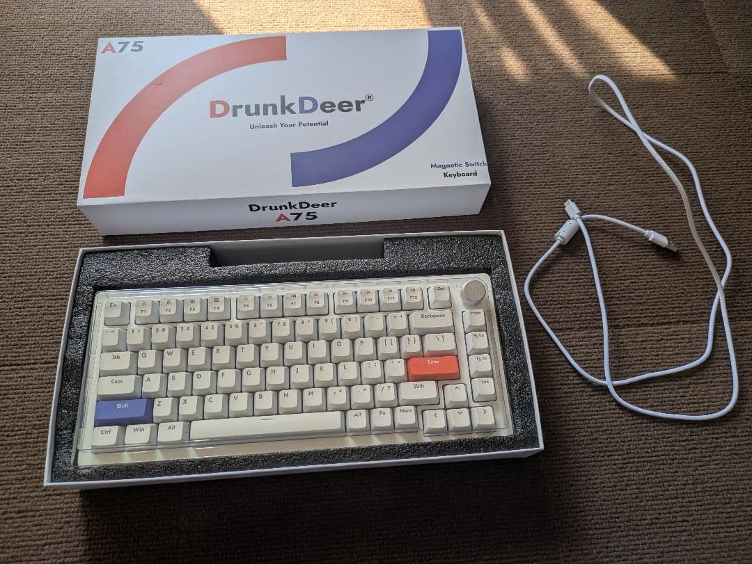 DrunkDeer A75 メカニカルキーボード