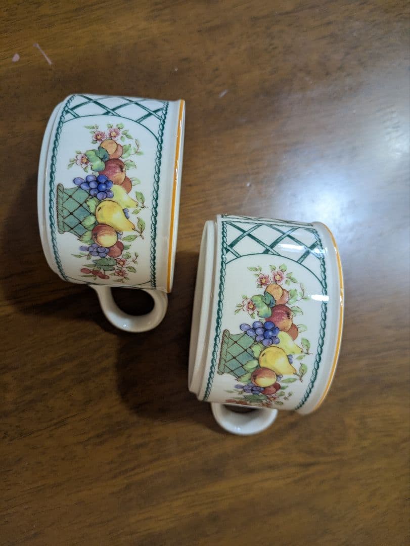 Villeroy & Boch BASKET コーヒーカップ 2個セット