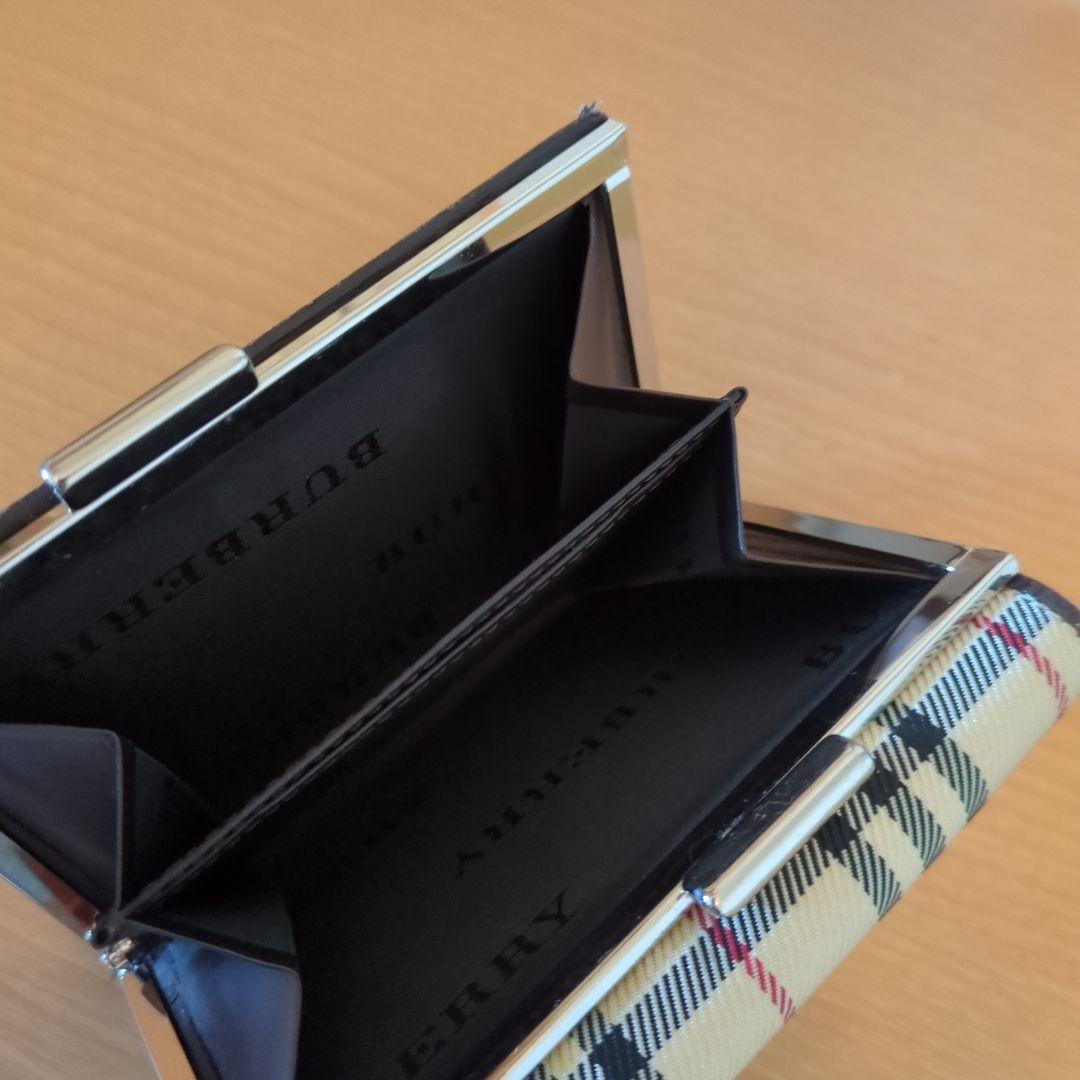 BURBERRY チェック柄 三つ折り財布の写真7枚目