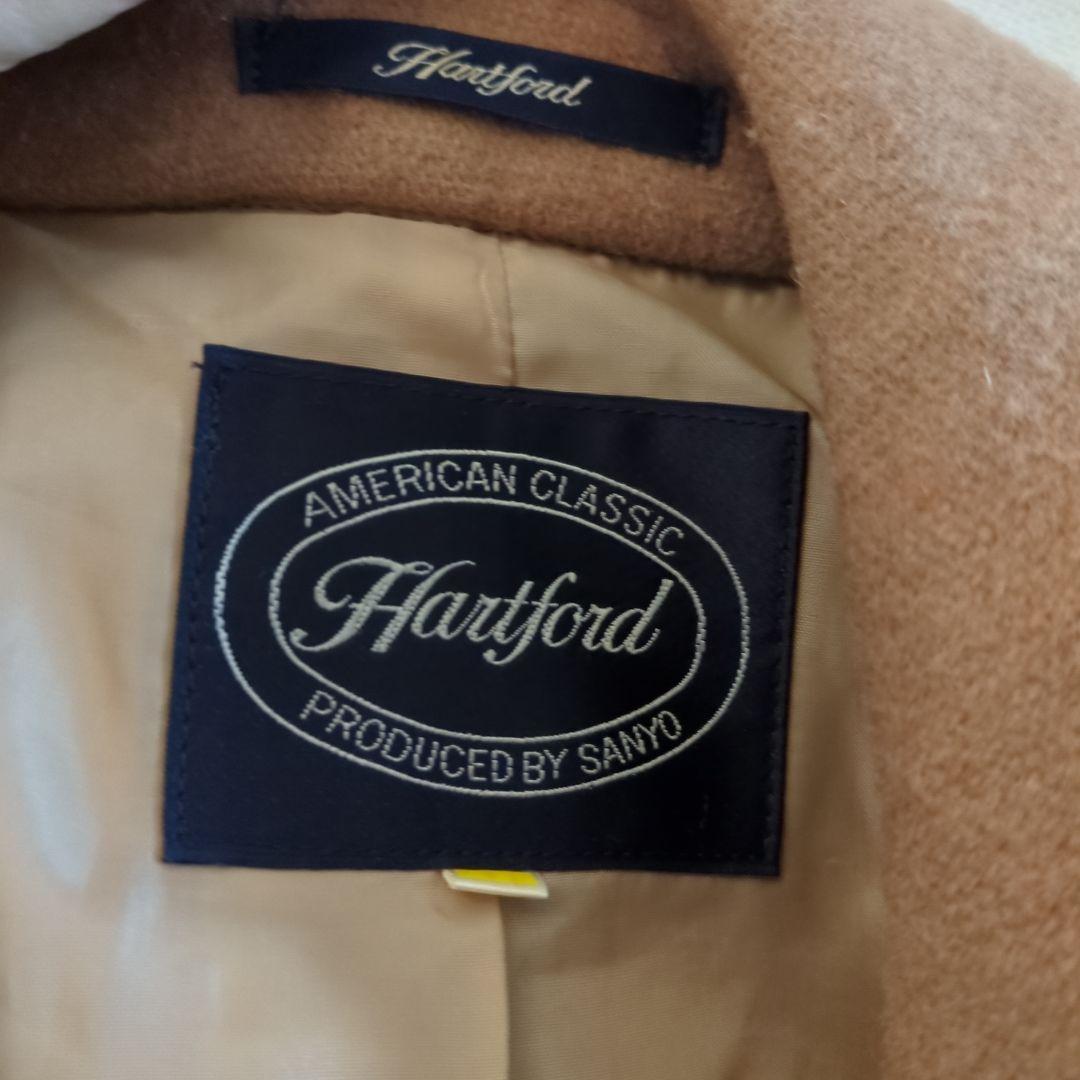 Hartford AMERICAN CLASSIC ベージュピーコートの写真2枚目