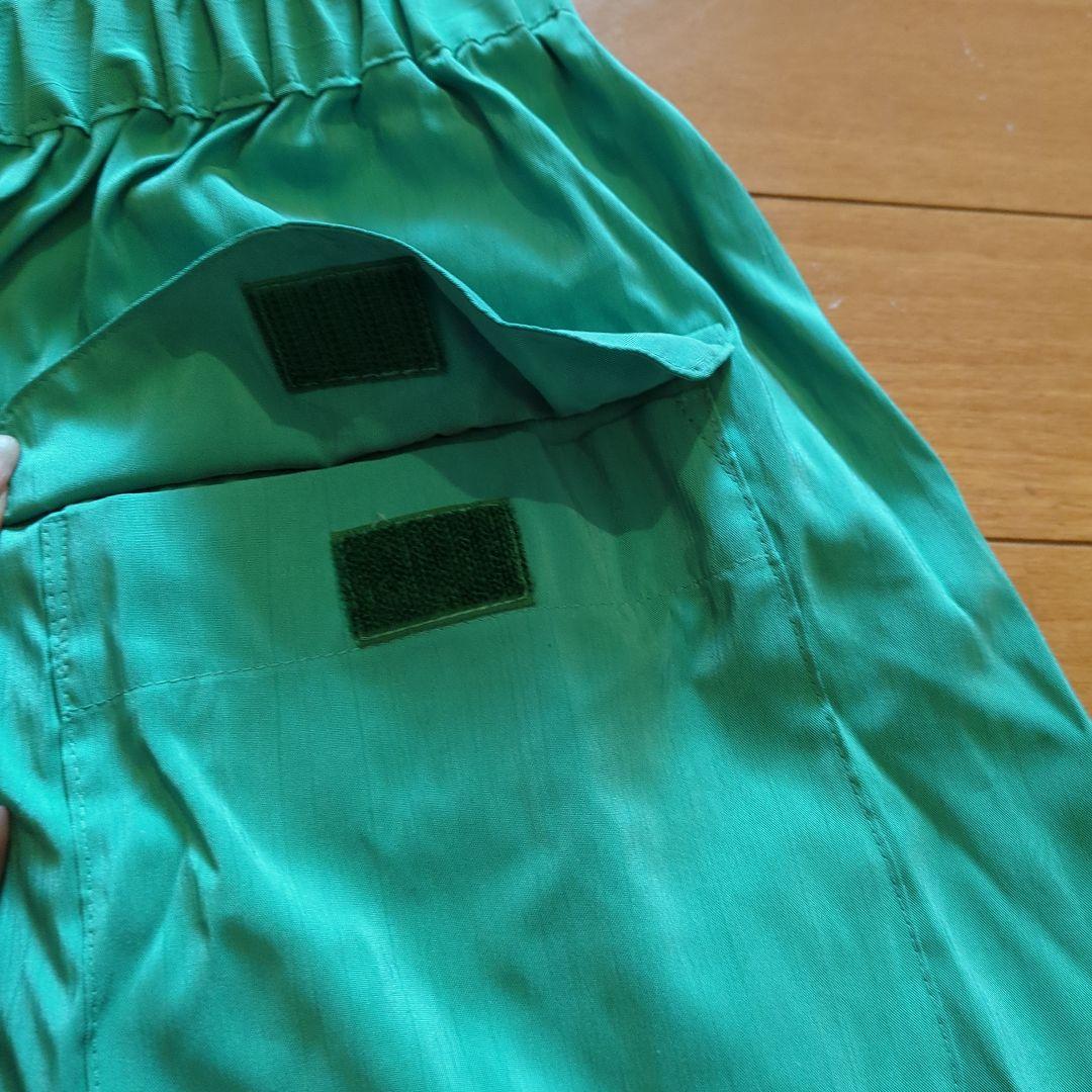 Burberrys ターコイズ ボタン付きスカートの写真6枚目