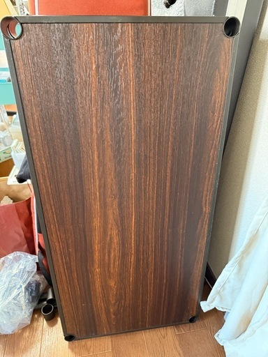 スチールラック棚板３枚セット　ブラウン　　81×41
