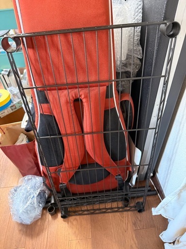 スチールラック棚板３枚セット　ブラウン　　81×41の写真3枚目