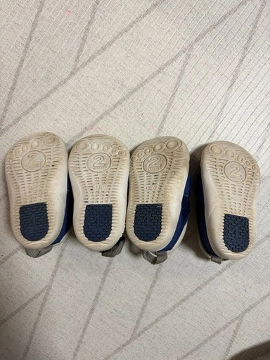 IFME イフミー 12cm 2足セット 双子 ベビーシューズ スニーカーの写真4枚目