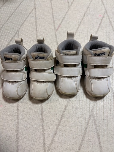 ASICS アシックス SUKU2 スクスク 13cm 2足セット 双子 お揃い