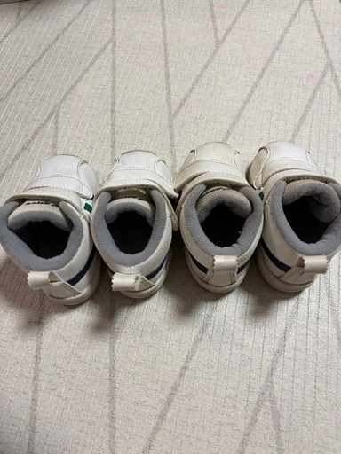 ASICS アシックス SUKU2 スクスク 13cm 2足セット 双子 お揃いの写真2枚目