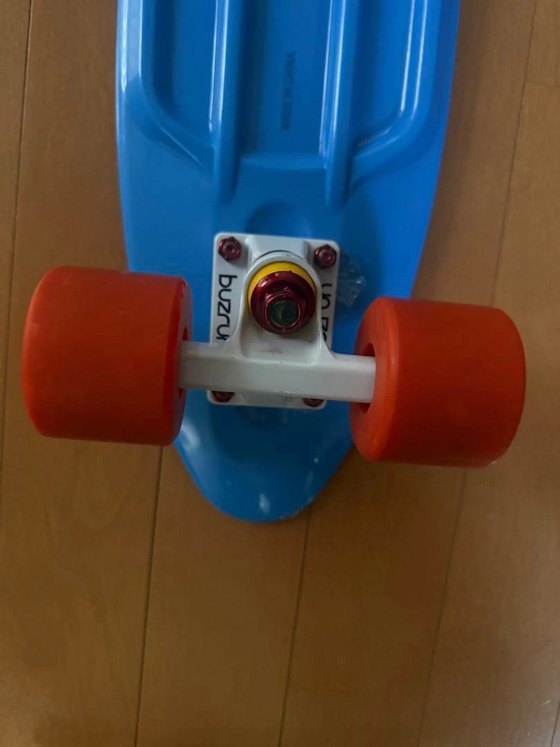BUZRUN バズラン ミニクルーザー スケートボード 55cm ブルー 美品の写真4枚目