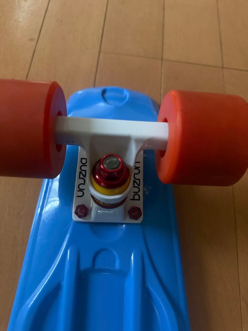 BUZRUN バズラン ミニクルーザー スケートボード 55cm ブルー 美品の写真6枚目