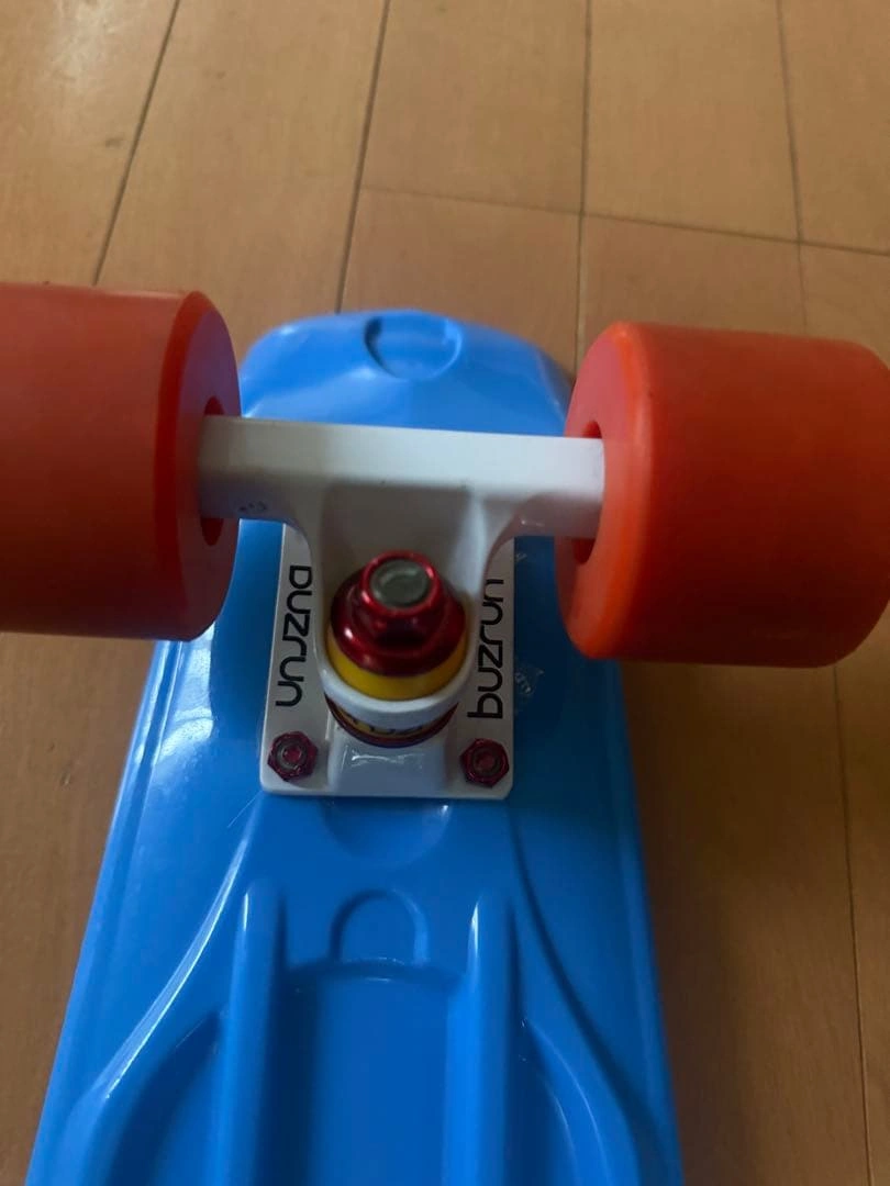 BUZRUN バズラン ミニクルーザー スケートボード 55cm ブルー 美品の写真6枚目