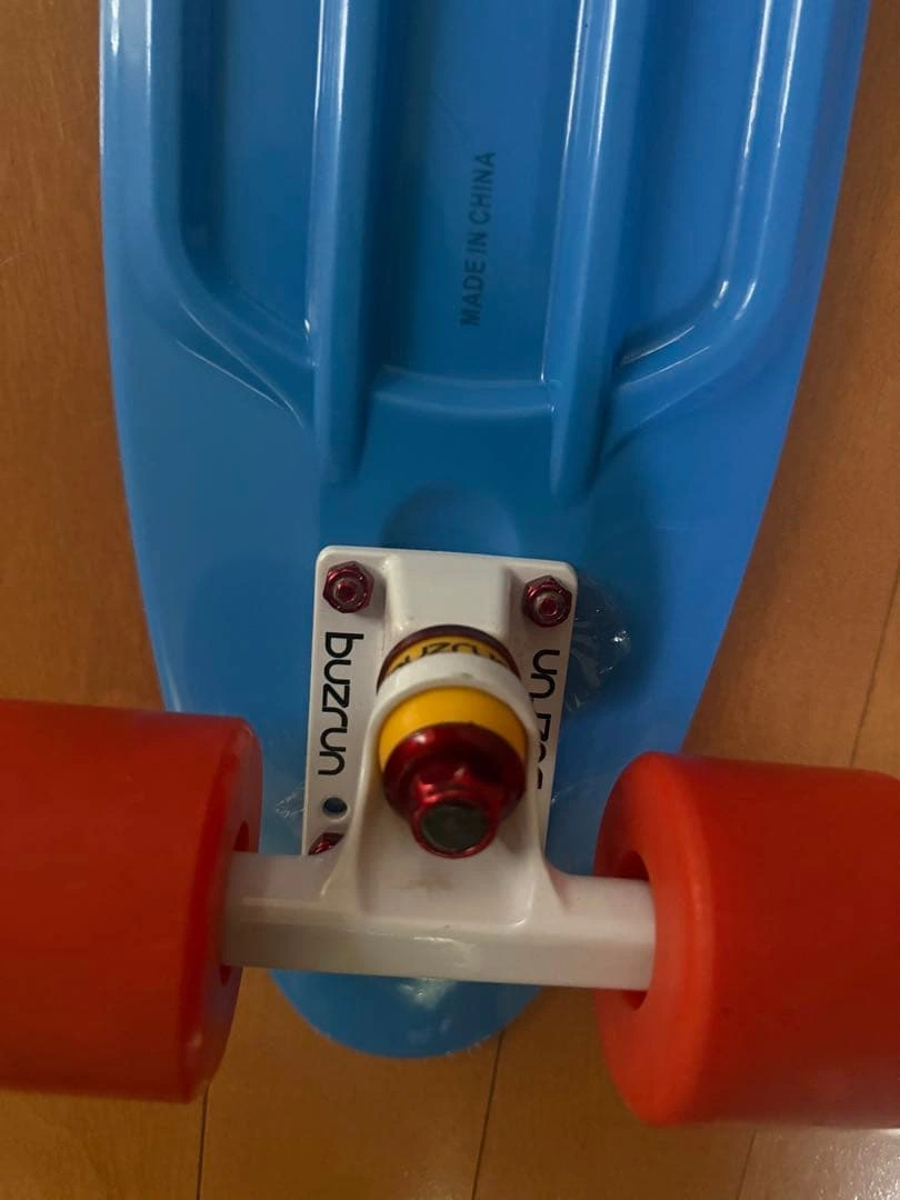 BUZRUN バズラン ミニクルーザー スケートボード 55cm ブルー 美品の写真7枚目