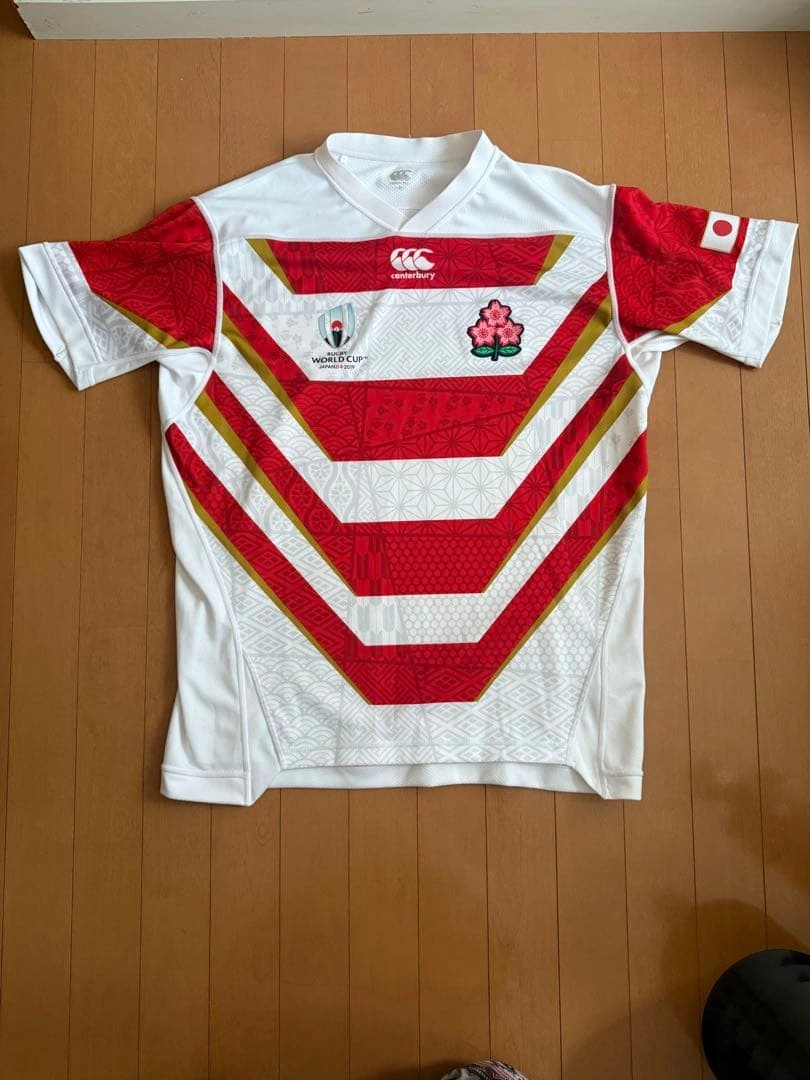 RWC2019 日本代表 カンタベリー VWR39000 美品 ラグビージャージ