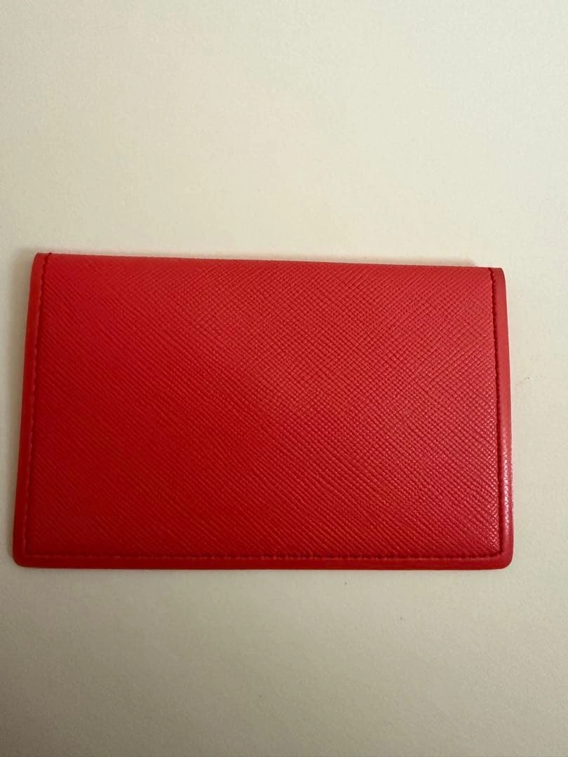 希少 MONOCLE × DELFONICS キトリ カードケース レッドの写真2枚目