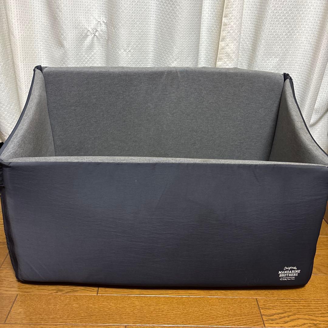 MANDARINE BROTHERS ドライビングクッション ワイド 黒の写真3枚目