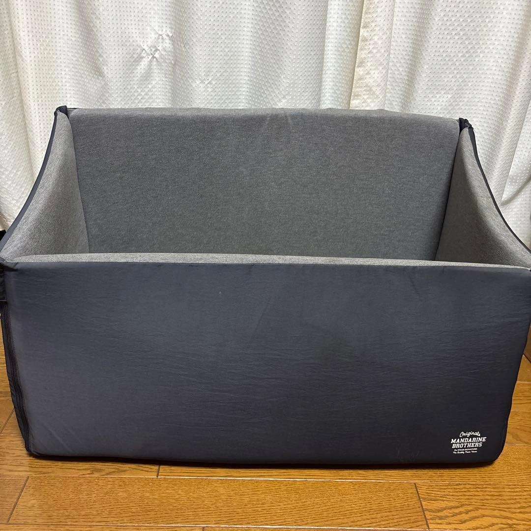 MANDARINE BROTHERS ドライビングクッション ワイド 黒の写真3枚目