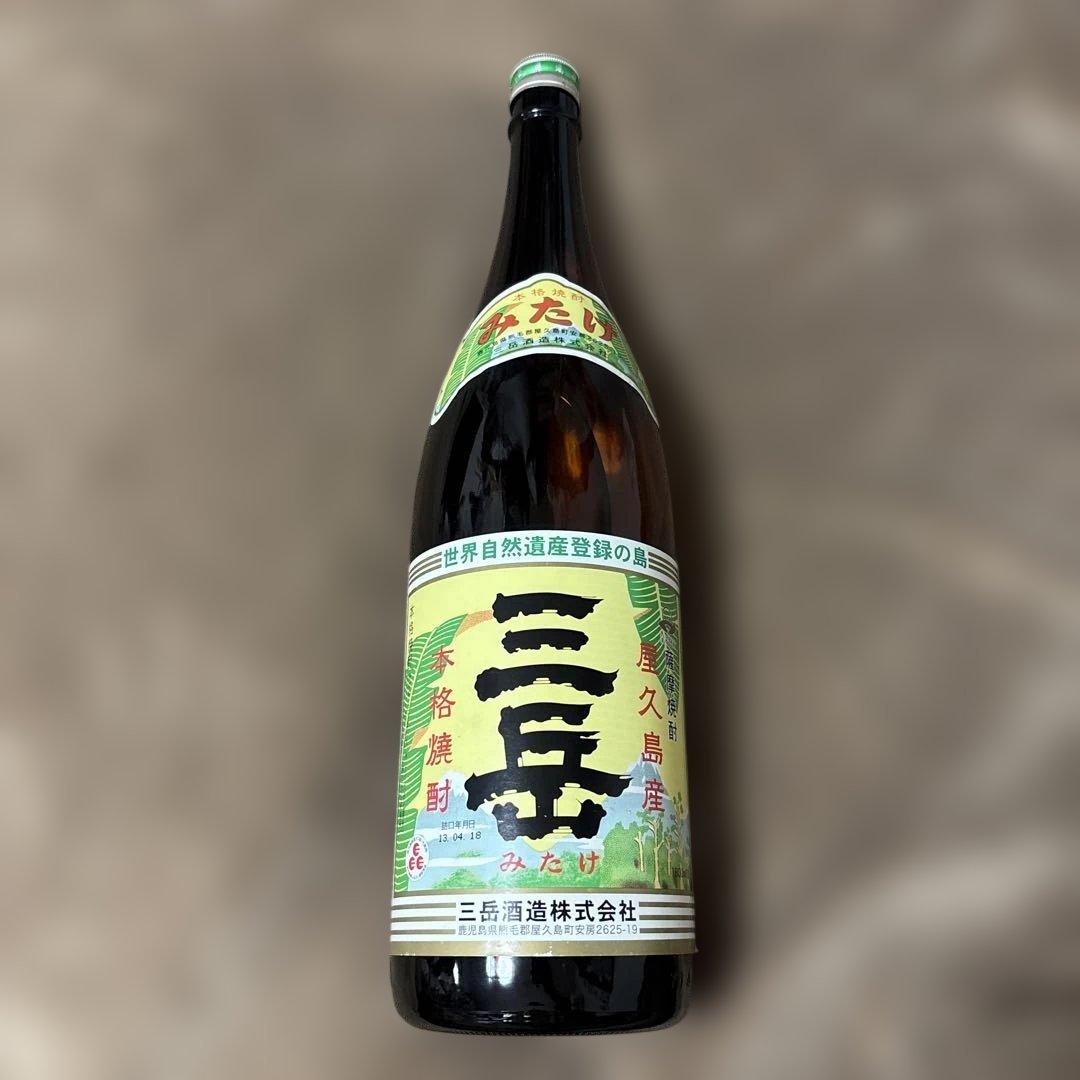 三岳 一升瓶1800ml 屋久島　芋焼酎 25%