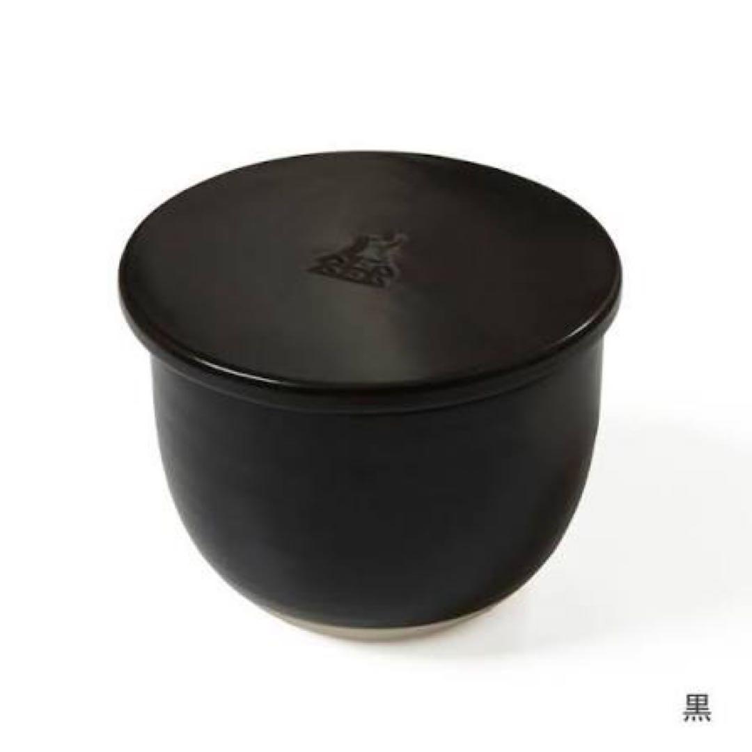 かもしか道具店 陶の飯びつ おひつ こぶり 土鍋 ごはん保存容器 1合