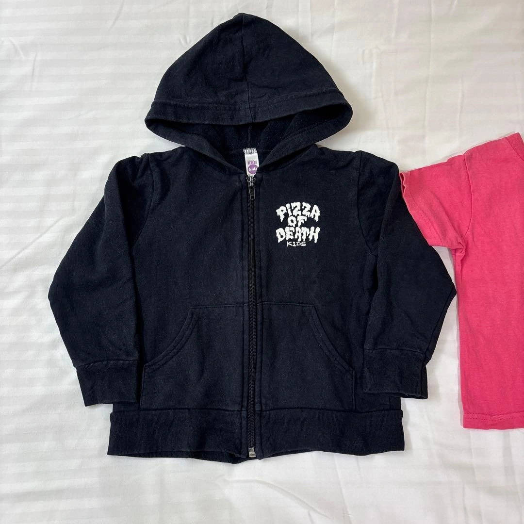 ピザオブデス PIZZA OF DEATH キッズ パーカー Tシャツの写真2枚目