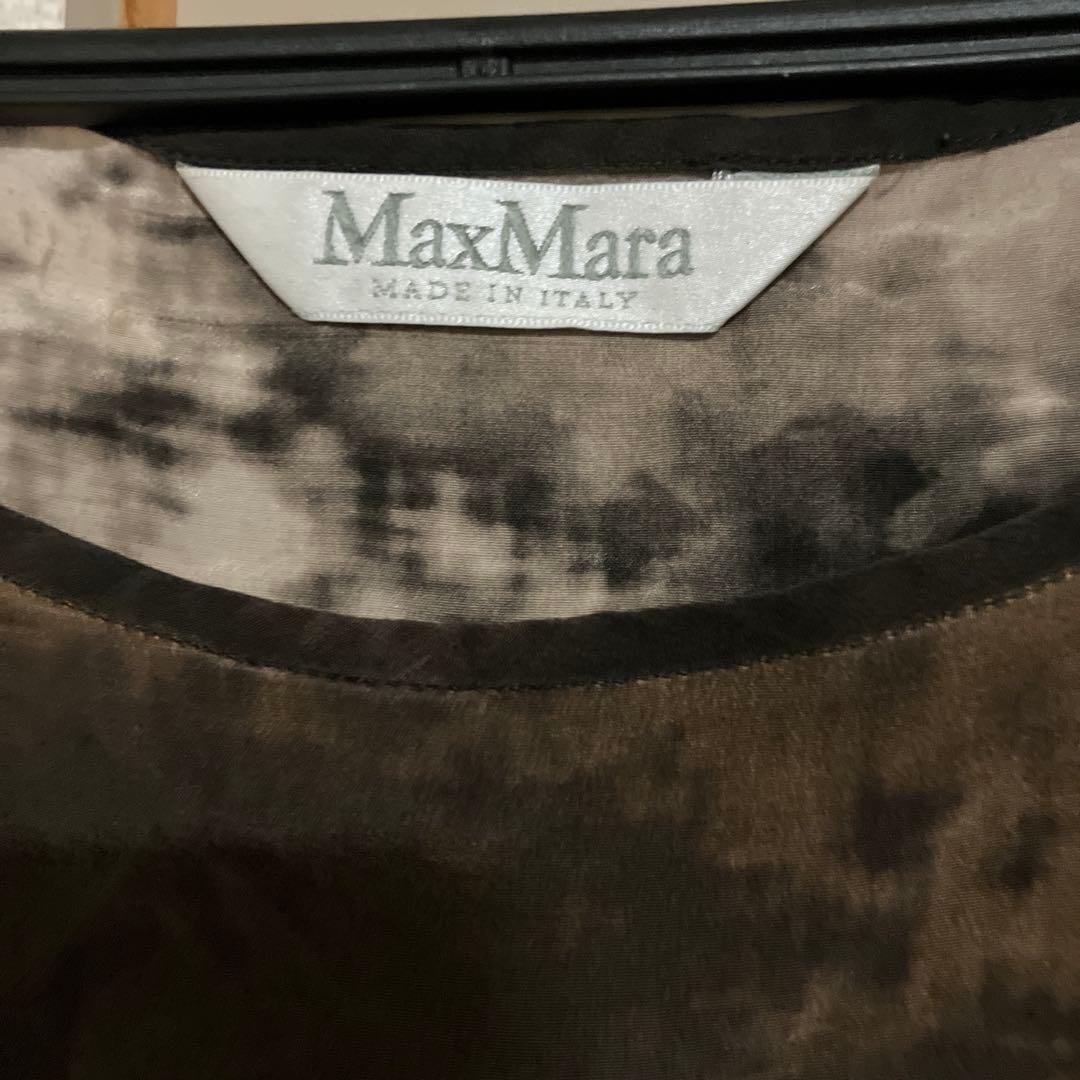 MaxMara マックスマーラ タイダイ柄 トップス カットソーの写真3枚目