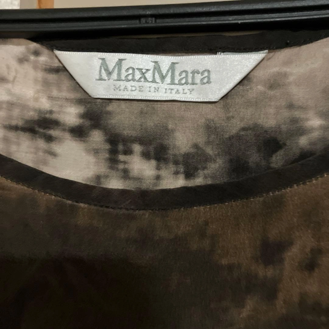 MaxMara マックスマーラ タイダイ柄 トップス カットソーの写真3枚目