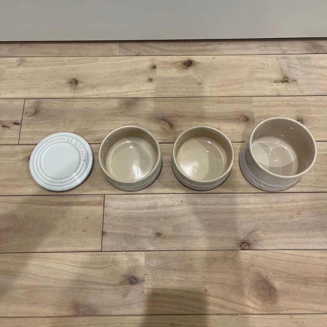 LE CREUSET スタッキングキャニスター 3段セットの写真3枚目