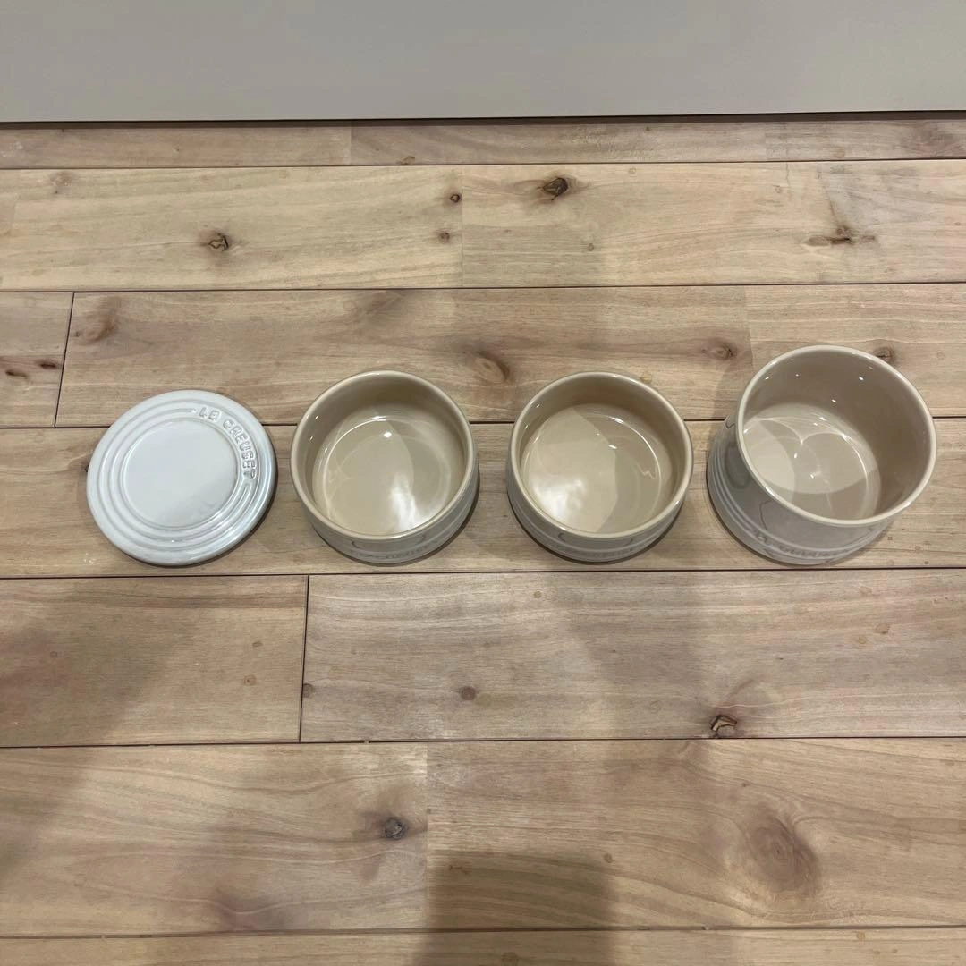 LE CREUSET スタッキングキャニスター 3段セットの写真3枚目