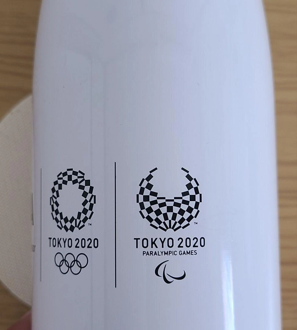 【美品】ロケットサーモボトル 420ml VISAロゴ入りの写真2枚目