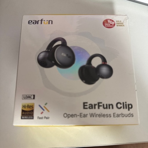 【新品未開封】EarFun Clip CW100 ワイヤレスイヤホン