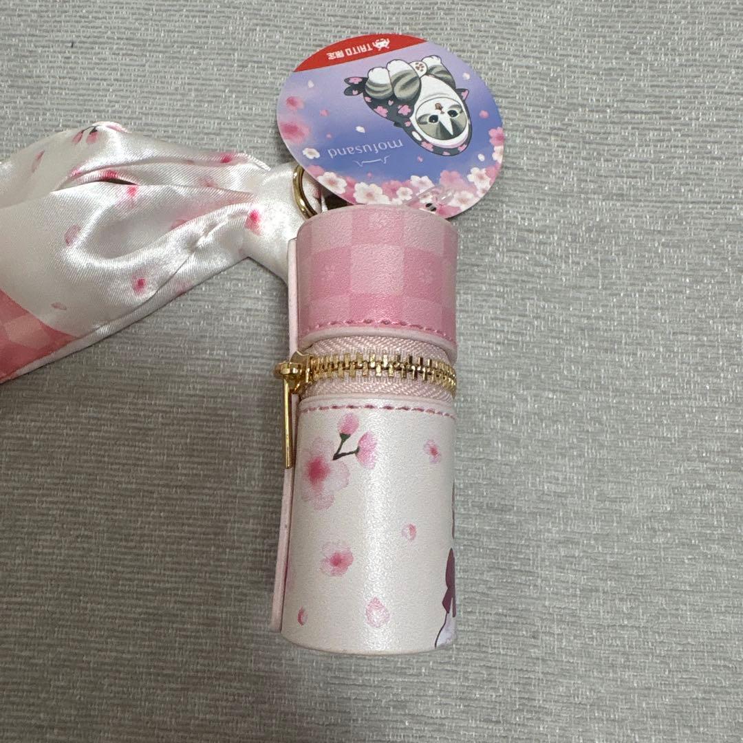 mofusand スカーフチャーム付きポーチ 桜満開 タイトーの写真4枚目