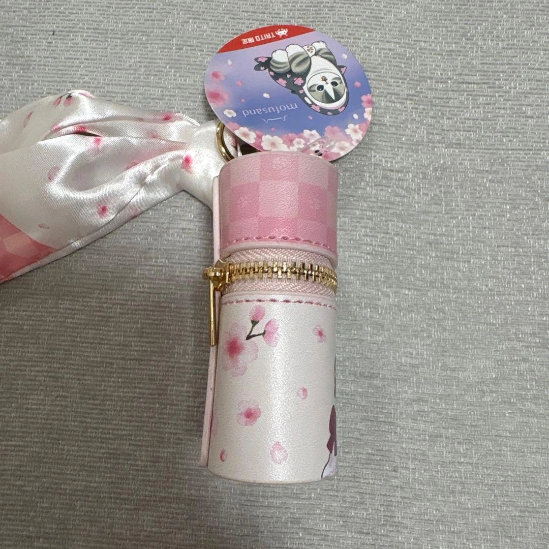 mofusand スカーフチャーム付きポーチ 桜満開 タイトーの写真4枚目