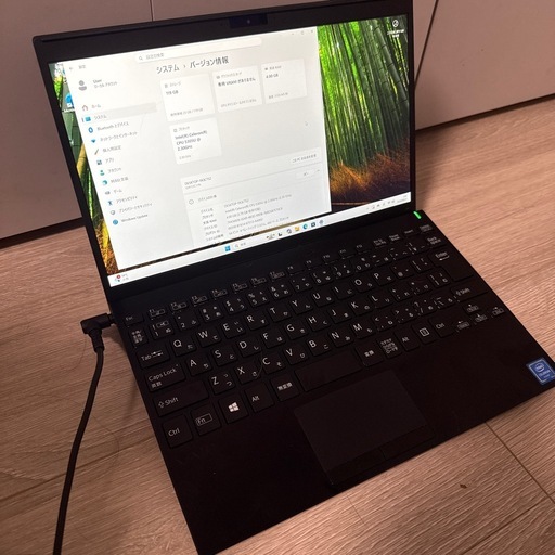 【訳あり・バッテリーなし】VAIO Pro PJ 12.5型 Celeron 5305U／メモリ4GB／SSD128GB