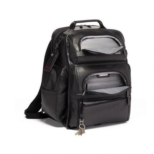 TUMI 本革ビジネスバックパック即日発送可能の写真2枚目