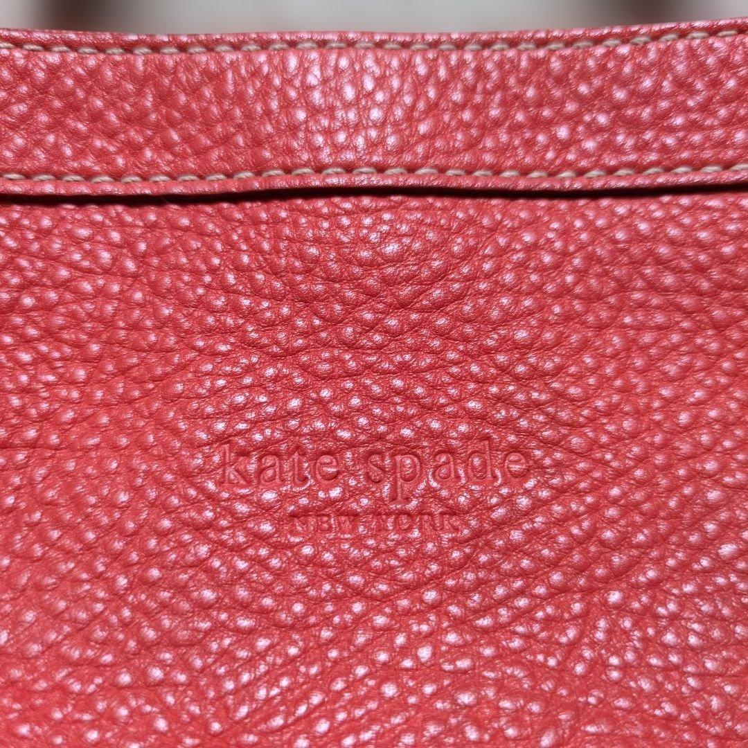kate spade NEW YORK ハンドバッグ レッドの写真2枚目