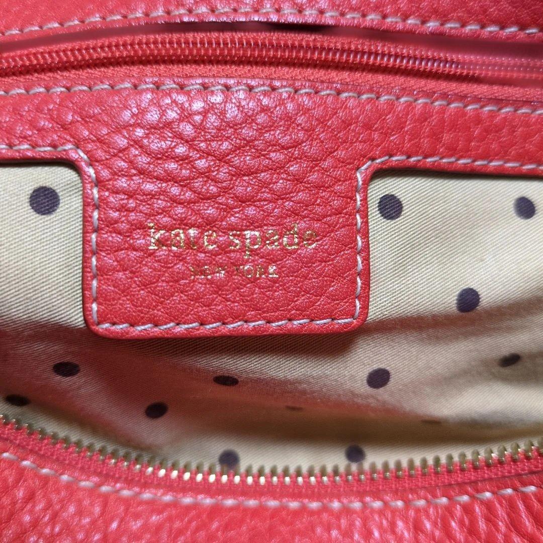 kate spade NEW YORK ハンドバッグ レッドの写真5枚目