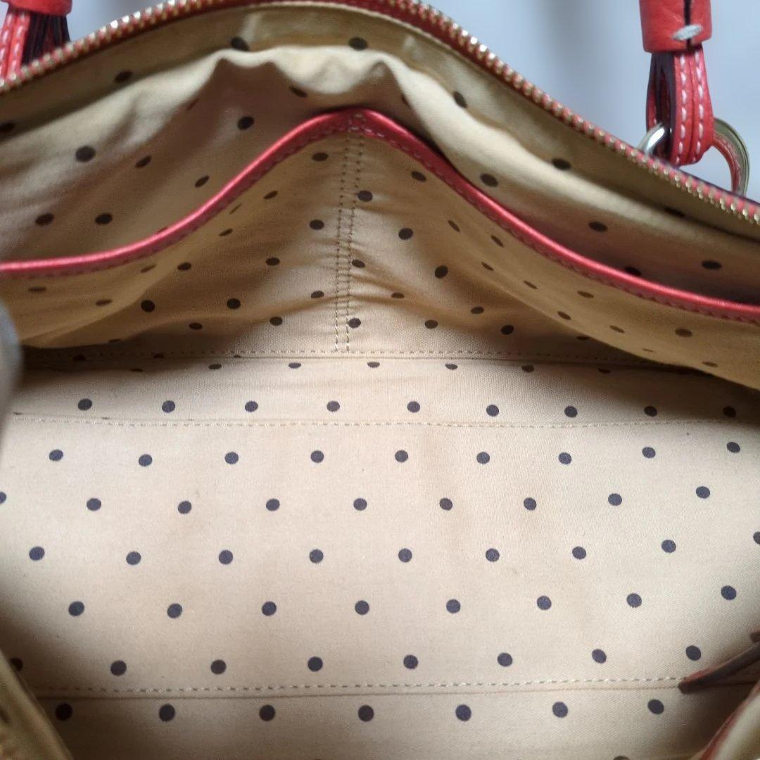 kate spade NEW YORK ハンドバッグ レッドの写真7枚目